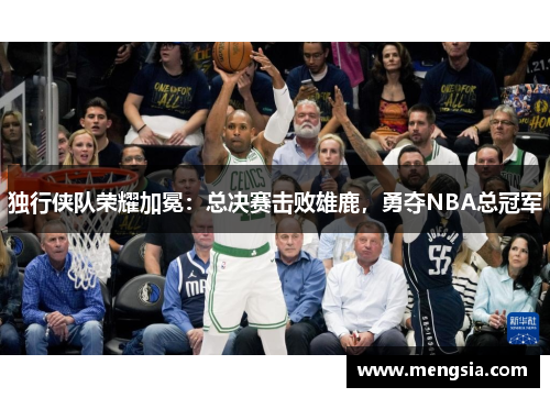 独行侠队荣耀加冕：总决赛击败雄鹿，勇夺NBA总冠军